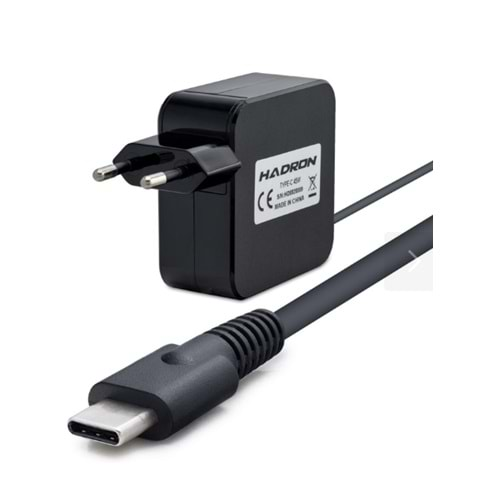 Hadron HD8828 5-20 Volt Arası 2A 45W Type-C Mac-Dell Notebook Adaptör