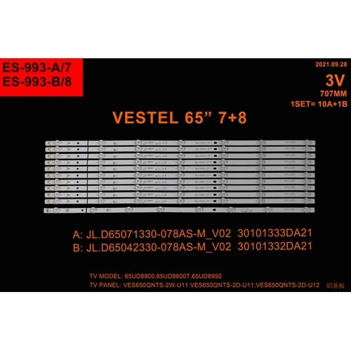 Winkel SET-2363 (RTL-0309) Vestel 65