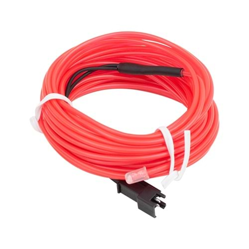 Powermaster PM-6079 Pembe Neon 5 Metre İp Aydınlatma 5 Volt Usb Adaptör