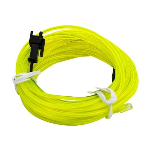 Powermaster PM-6083 Yeşil Neon (Florasan) 5 Metre İp Aydınlatma 5 Volt Usb Adaptör