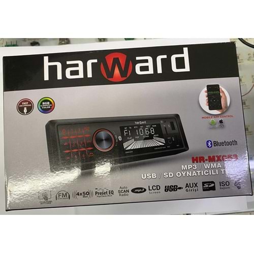 Harward HR-MX653 MP3/WMA/FM/USB/SD Single Oto Teyp