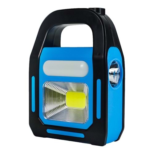 Gold Orion HB-9707A-2 3 Kademeli USB Çıkışlı Şarjlı Solar Lamba