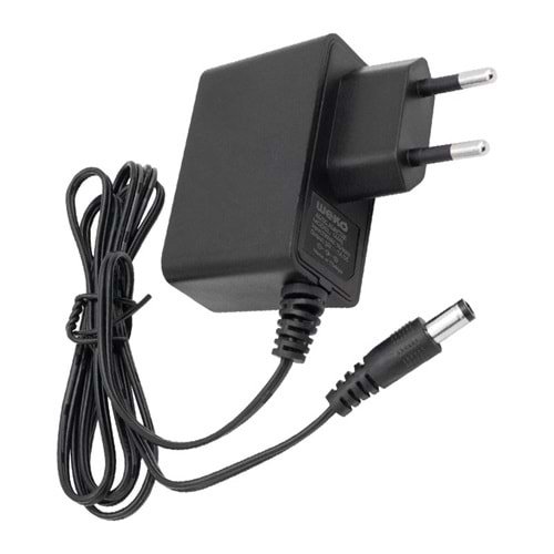 Weko 14446 24 Volt 1 Amper 24 Watt Plastik Kasa Priz Tipi Adaptör (5.5x2.5 Uçlu)