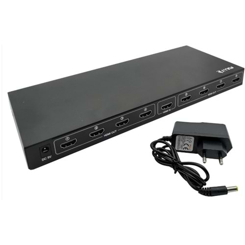 Fully G-538J 8 Port Full HD 1080P HDMI Dağıtıcı Splitter