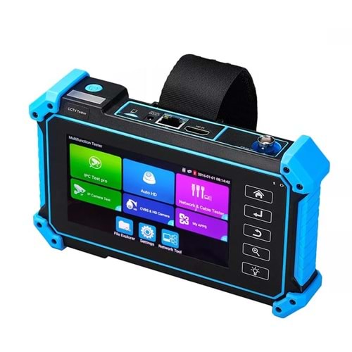 Novacom NVC-IPC5100 Plus 5.4'' H.264 +4K + 8MP TVI+ 8MP CVI+ 8MP AHD Kamera Test Cihazı