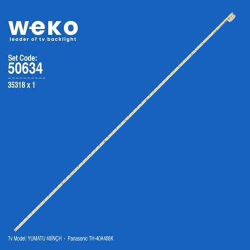 Weko WKSET-5634 35318X1 V400HJ6-ME2-TREM1 1 ADET LED BAR