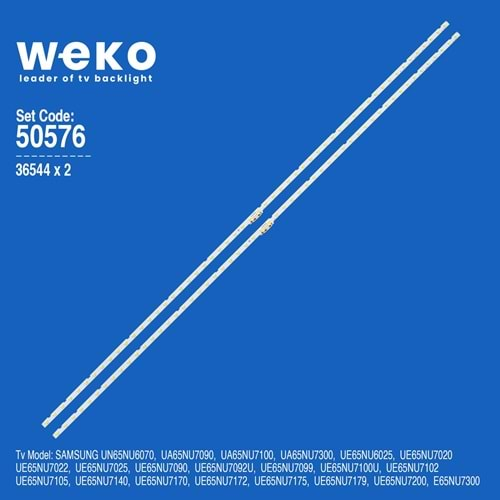 Weko Wkset-5576 36544x2 Samsung 65