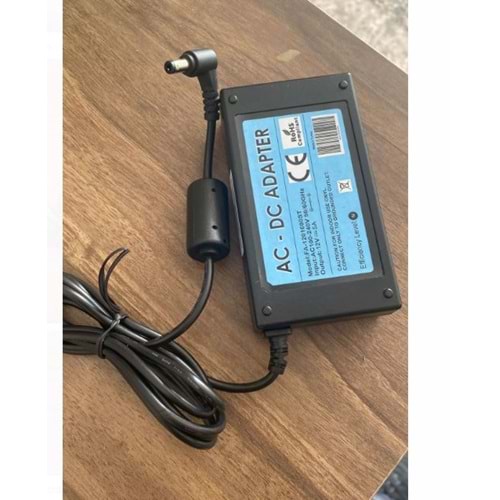 Oem FA-1201600ST 12 Volt 5 Amper Plastik Kasa Masaüstü Adaptör - 21856