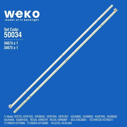 Weko Wkset-5034 36121 Vestel 43