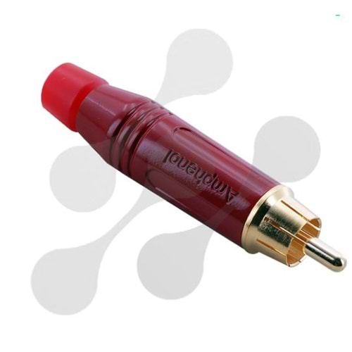 Uptech ACPR-RED Rca Erkek Kırmızı Konnektör