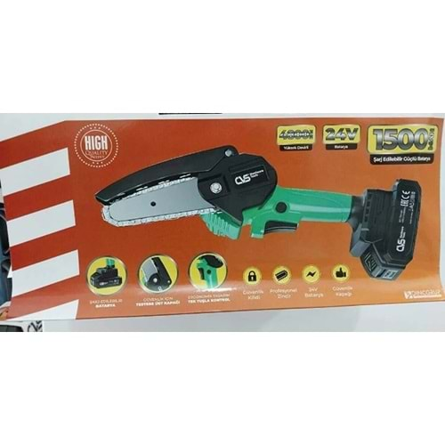 Cvs DN-91804 Harware Tools 24V 1500mAH 4800RPM Şarjlı Budama