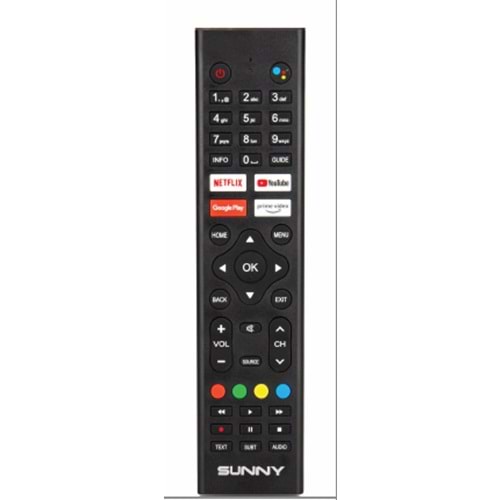 Ozt 310-S Sunny Sesli Komutlu Android Tv Kumandası - Huayu
