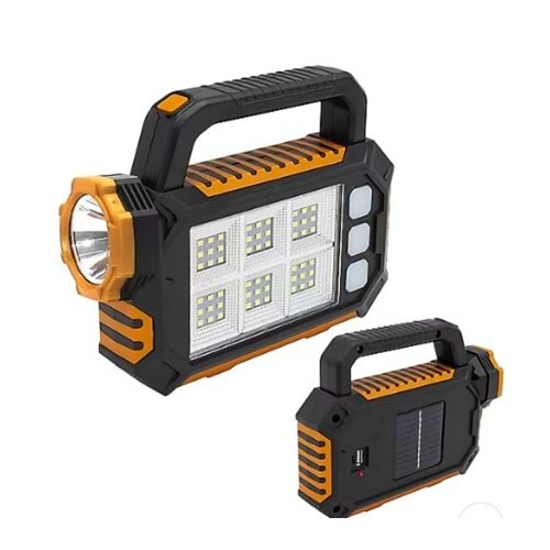 Gold Orion OR-8029-7-A 3 Modlu 54 Smd Ledli Taşınabilir Solar Lamba- 6701