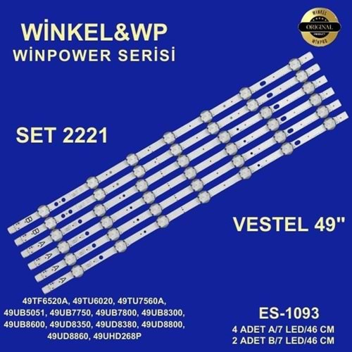 Winkel Winpower SET-2221 Vestel 49