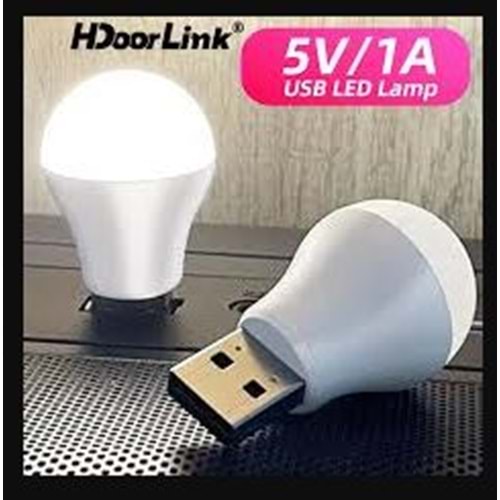 Powermaster PM-20920 5V 1A USB Led Lamba