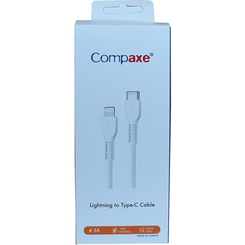 Compaxe CTK-SLT 3 Amper Type C To Lightning Kablo