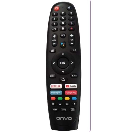 Maza-Mapp 1240A Onvo Mouse ve Ses Komutsuz Sunny Tv Kumandası=Ozt302-OX=Weko 12477