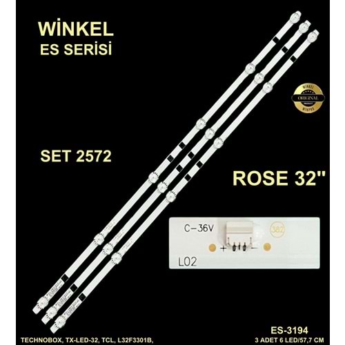 Winkel SET-2572 Rose 32