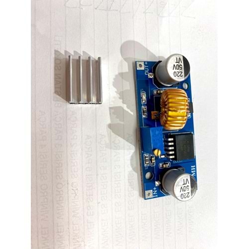 Arduino ARD-MDL 1259 XL4015 5A Ayarlı Voltaj Düşürücü Regülatör Kartı