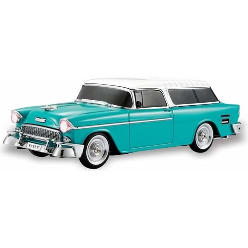 Wster WS-1955 Chevrolet Belair 1955 Model 10W Bluetooth Fm Radyo USB Tf Aux Destekli Araba Hoparlör