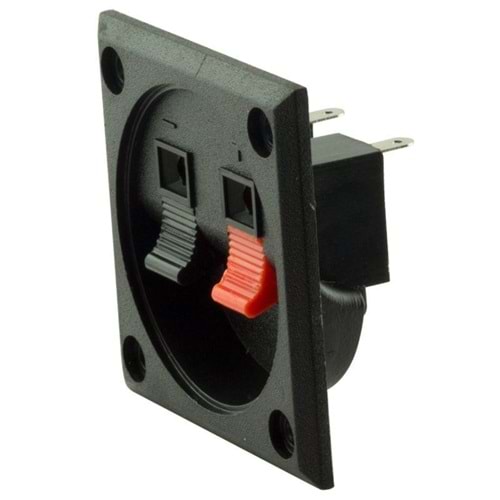Fully E371 Hoparlör Terminali İkili Kare 5.5cm x 5.5cm