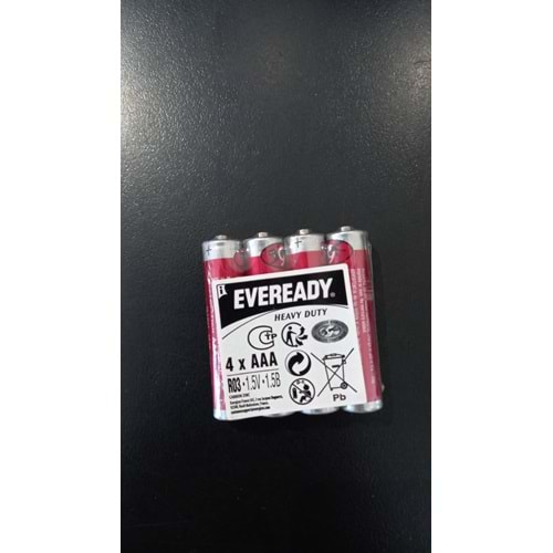 Eveready HD AAA/R03 SHP4 Kalem Pil - 4 Lü Paket Halinde