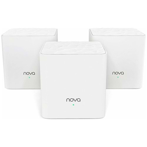 Tenda Nova MW3-3 Mesh AC1200 Router Kablosuz Ağ Sistemi - 3 Lü Paket)