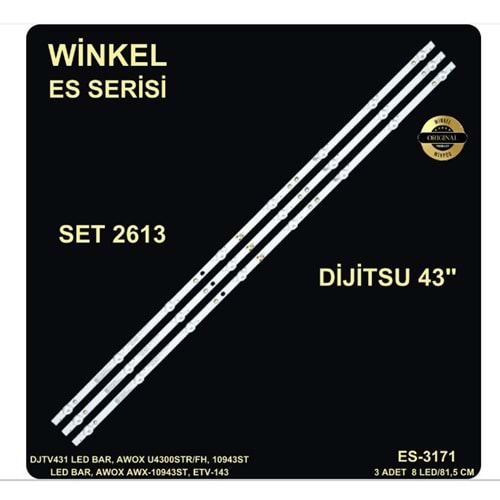 Winkel SET-2613 Dijitsu 43