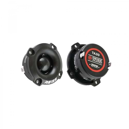 Reiss Audio RS-TA30 200 Watt Max Power+6 Ohm Super Bullet Tweeter 2 Li Takım Halinde