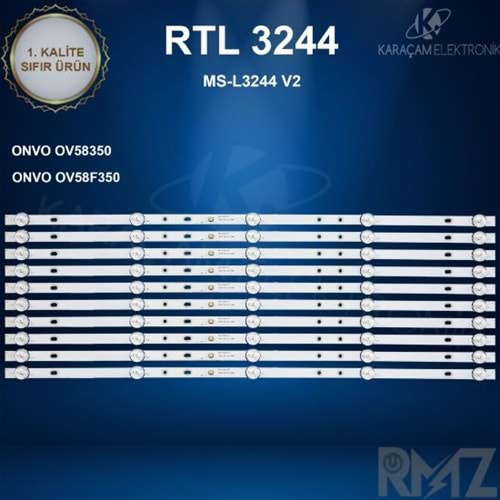 RTL-3244 (SET-2541) Onvo 58 /ONVO OV58350 LED BAR , ONVO OV58F350 LED BAR ,SN58LEDM203 LED BAR , AX58LEDM203 LED BAR