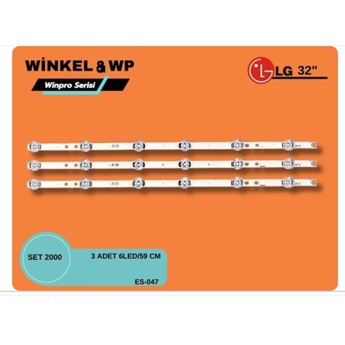 Winkel WinPro SET-2000 LG 32''Tv Led (ATYPEREV0.2) (32MB25HM) (32B5600) (32LB550) (32LB560) (32LB5610) (32LB561) (32LB5700) (32LB580) (32LB620) (32LF5800) (32LB550) (32LB582) (32LB561) (32LB652) (32LB650) (Takım)=Fully SET-0047=Mate LED141/142=Wkset-