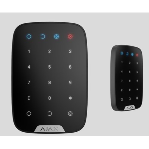 Ajax Keypad Kablosuz 868MHZ Alarm Tuş Takımı Siyah