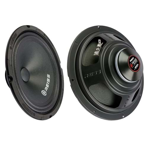 Reiss Audio RS-M8NX 20 Cm Midrange 400 Watt Max Power + 120 Watt RMS Power 2 Li Paket Halinde