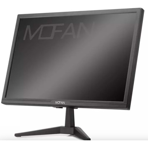 Mofan MF19 Led HD Monitör Hoparlör HDMI + VGA 75HZ 1440X900 IPS Panel Siyah