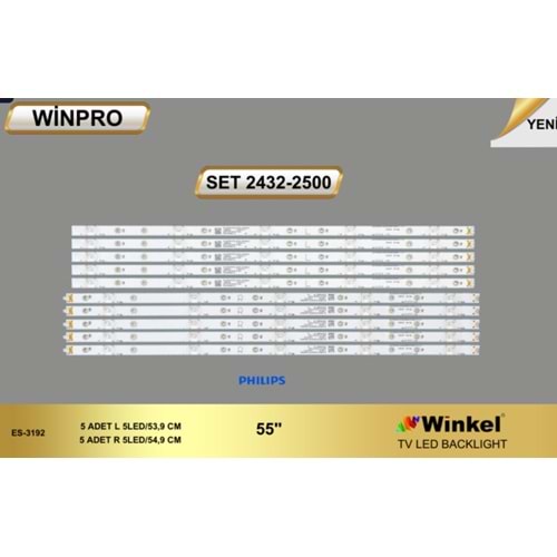 WinPro SET-2432/2500 Vestel 55