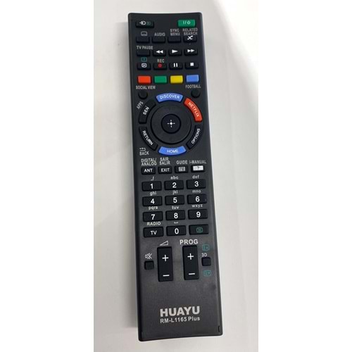 Maza-Mapp 1234 RM-L1165 Sony Lcd/Led 3D Tv Kumandası