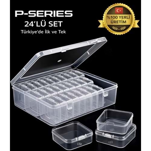 P-Serisi PS24 24 Küçük + 1 Büyük Kutu Hazır Paket Olacak