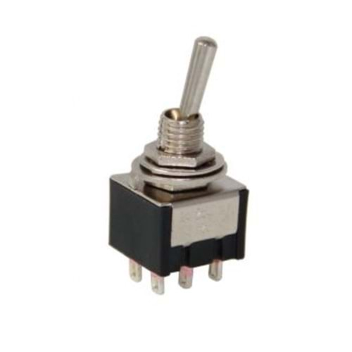 IC-148 Toogle On-Off-On 6P Yaylı Switch