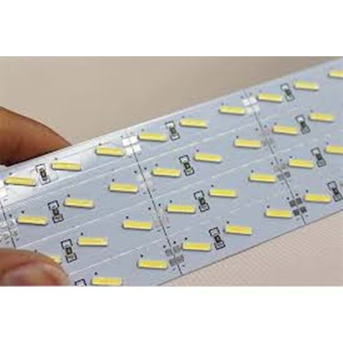 12 Volt Mavi 5730 Smd Kalıpsız 72 Led 1 Metre Bar Led