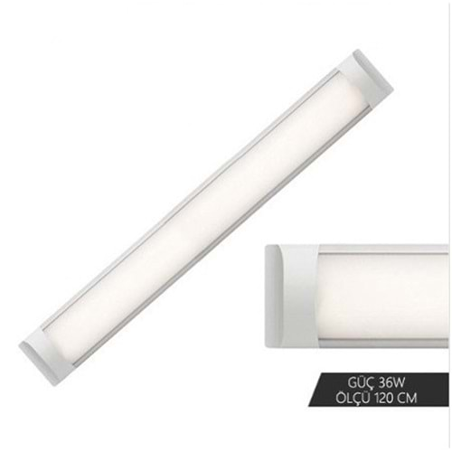 NextLed YE-BAT-40WN 40W Naturel 120cm Bant Armatür