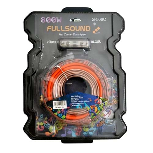 Fullsound G-506C 8GA Anfi Kablo Seti