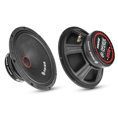 Reiss Audio RS-M10HZ 500 Watt Max Power+150 Watt RMS Power+25cm Oto Midrange Tekli Paket Halinde