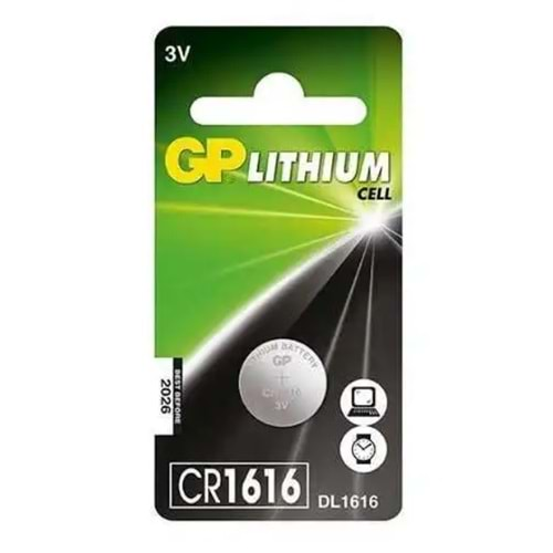 Gp CR-1616 3 Volt Para Pil