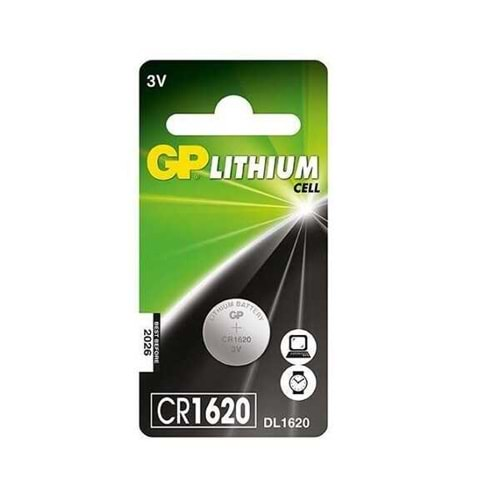 Gp CR-1620 3 Volt Para Pil