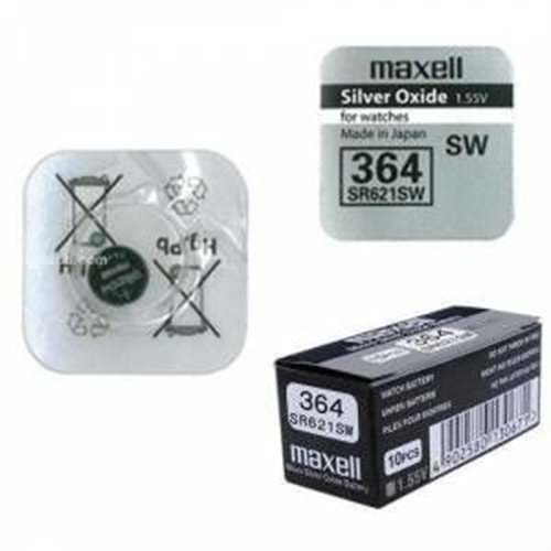 Maxell SR364 SR621SW 1.5V Saat Pili