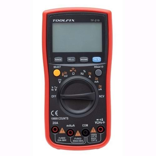 Toolfix TF-219 Digital Multimetre