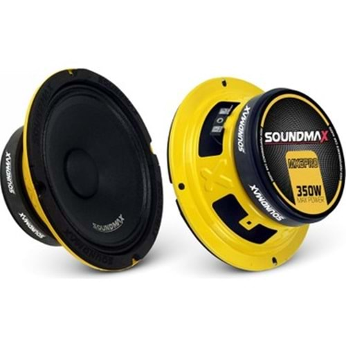 Soundmax SX-MX6PRO 16cm Midrange 350 Watt Max Power + 120 Watt Rms Power 2 Li Paket Halinde