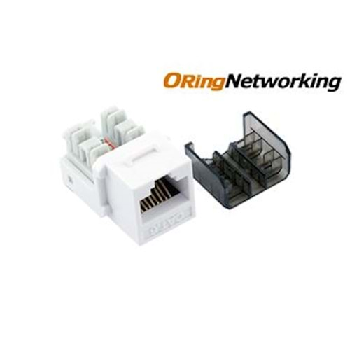 Oring Networking KJC6UR Cat6 Keystone Jack - Right Angle