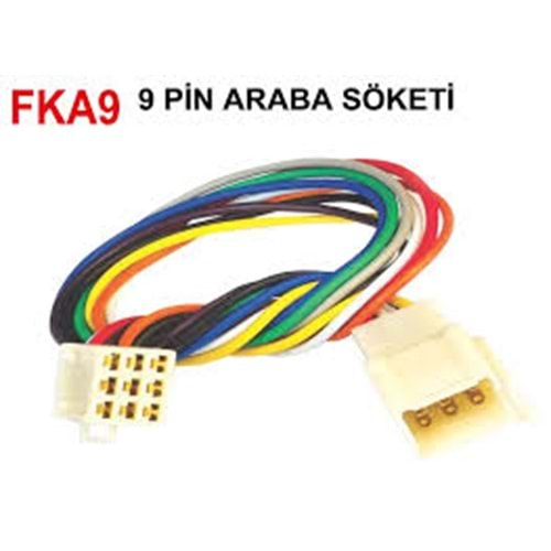 Swat FKA9 9 Pin Oto Soket