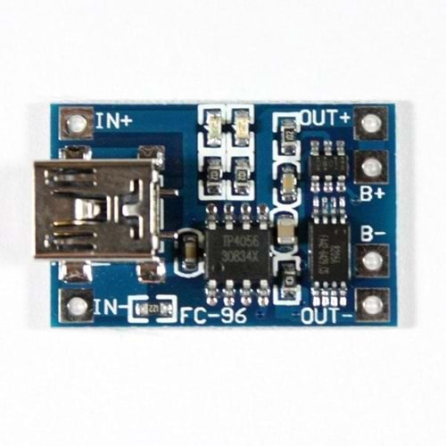 Arduino ARD-MDL 1102 TP4056 1 Amper Mini Usb Modülü